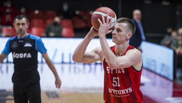 Vilniuje – žaidėjų sugrįžimu pažymėta lengva „Ryto“ pergalė
