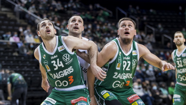 10-ąją sezono pergalę „Žalgiris“ pasiekė įveikdamas „Lietkabelį“
