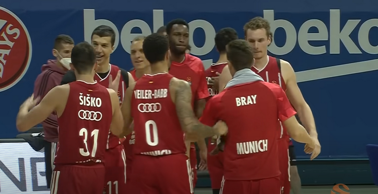 Vokietijoje Eurolygos dalyvių mūšyje „Bayern“ triumfavo Berlyne
