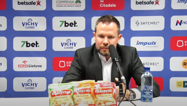 G. Žibėnas: „Noriu išreikšti palaikymą M. Šerniui, ne jo problema, kad nėra žaidėjų“ (VIDEO)