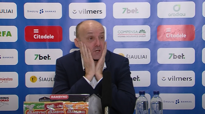 J. Zdovcas: „Atvykome nepasiruošę, tokių rungtynių ir laukiau“ (VIDEO)