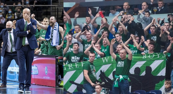 „Žalgirio“ fanų komentarai: „Liūdnas vaizdelis, nes tikra kankynė žiūrėti tą trenerio antakio glostymą“