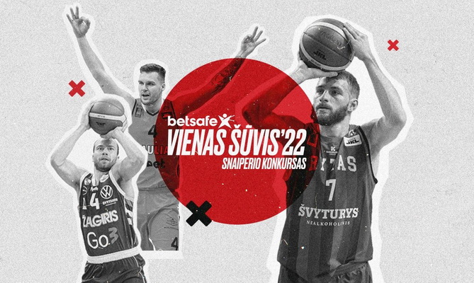 LKL skelbia visuotinę atranką į „Betsafe“ snaiperio konkursą