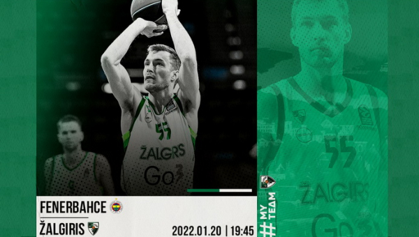 Eurolyga: „Fenerbahče“ – „Žalgiris“ (Tiesiogiai)