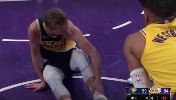 „Pacers“ lipa iš duobės: D. Sabonis prisidėjo prie pergalės prieš L. Jameso traukiamą „Lakers“