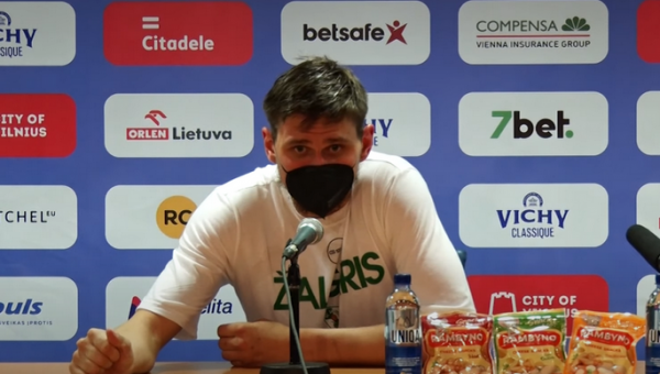 E. Ulanovas: „Malonumas žaisti tokias rungtynes“ (VIDEO)