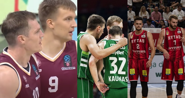 Kiek pergalių šią savaitę iškovos Lietuvos komandos Europos turnyruose? (Apklausa)