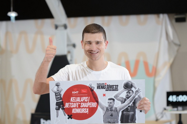 Visuotinės atrankos finale paaiškėjo „Betsafe“ snaiperio konkurse krepšininkams iššūkį mesiantis dalyvis