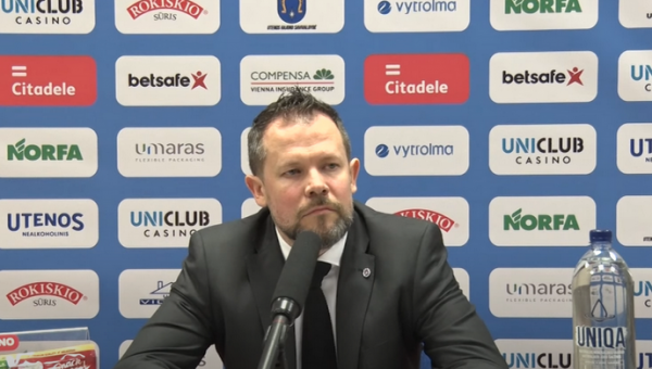 G. Žibėnas: „Ieškome kažko panašaus kaip M. Ndouras“ (VIDEO)