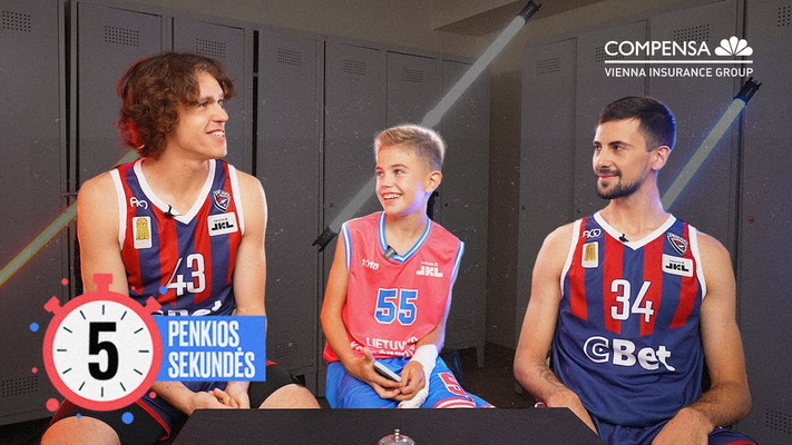 LKL 5 sekundžių iššūkyje – I. Sargiūno ir G. Stankevičiaus dvikova (VIDEO)