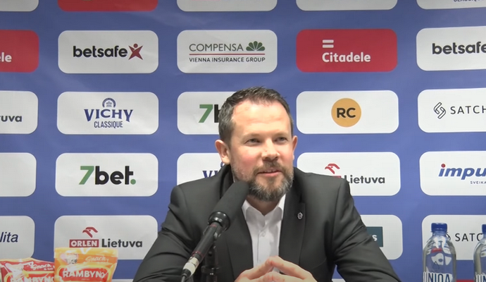 G. Žibėnas: „Labai patiko žaidėjų požiūris, mėgavausi juo“ (VIDEO)