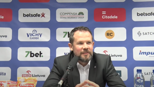 G. Žibėnas: „Labai patiko žaidėjų požiūris, mėgavausi juo“ (VIDEO)
