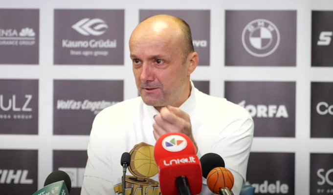 Spaudimą laimėti trofėjų jautęs J. Zdovcas: „Mėgavausi žaidimu iš šono“