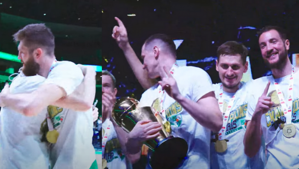 Pamatykite: žalgiriečių džiaugsmas tapus KMT čempionais! (VIDEO)