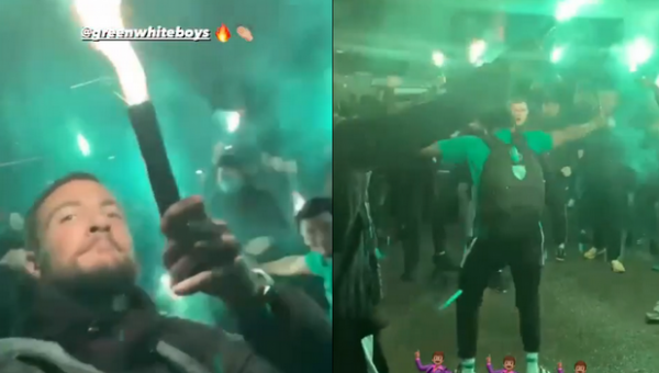 Pamatykite, kaip žalgiriečiai šėlo su „Green White Boys“ (VIDEO)