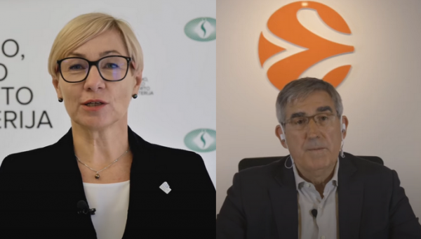 J. Šiugždinienė: „Gaila, bet Eurolyga kol kas neketina nutraukti ryšių su Rusija“
