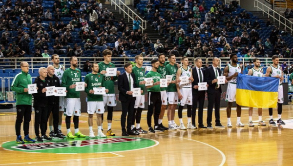 Pamatykite: emocinga „Žalgirio” ir „Panathinaikos” žinutė bei palaikymas Ukrainos žmonėms