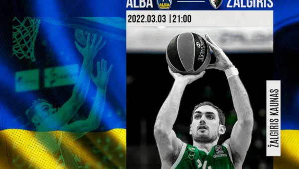 Eurolyga: ALBA – „Žalgiris“ (Tiesiogiai)