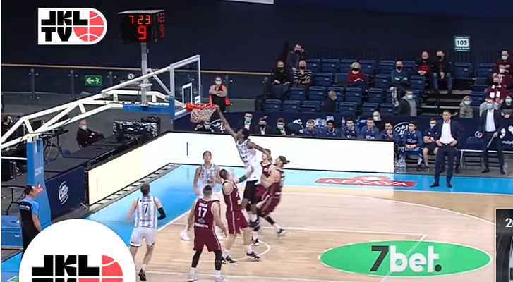 LKL savaitės epizodas – negailestingas J. Durhamo dėjimas per varžovą (VIDEO)
