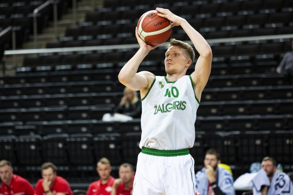 M. Grigonis sportinę formą palaiko „Žalgirio“ arenoje
