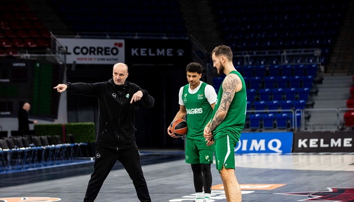 Pamatykite: „Žalgirio“ treniruotės akimirkos prieš rungtynes su „Baskonia“ (FOTO)