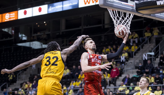 Trijų svarbių žaidėjų neturėjęs „Rytas“ tvirtai laimėjo Šiauliuose