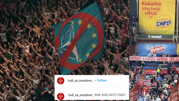 „Crvena Zvezda“ fanai: „Pažadame, kad „Žalgirio“ fanai Belgrade nesijaus saugūs ir laukiami“