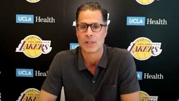 Atasakomybę prisiėmęs R. Pelinka: „Lakers“ visada bus vienas gerbiamiausių klubų pasaulyje