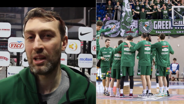 M. Brazys: „Jeigu lygintume kelis pastaruosius sezonus, tai taip, „Žalgiris“ dabar silpniausias“