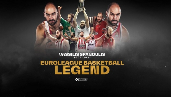 V. Spanouliui bus suteiktas Eurolygos legendos statusas