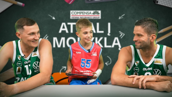 Rubrikoje „Atgal į mokyklą“ P. Jankūną sutikęs M. Kalnietis: „Lengvas varžovas“
