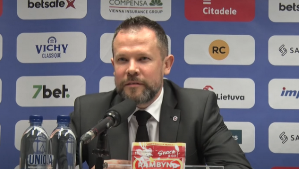 G. Žibėnas: „Į Klaipėdą vyksime kaip į atkrintamąsias“ (VIDEO)