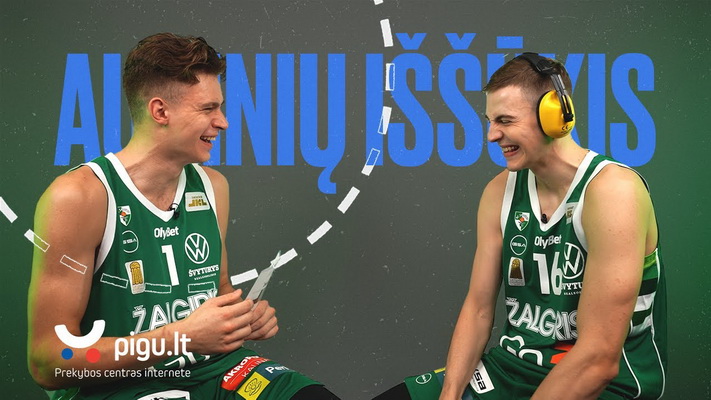 Nesijuokti neįmanoma: „Ausinių iššūkyje“ – M. Blaževičiaus ir K. Lukošiūno dvikova