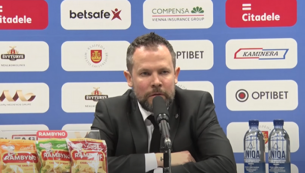 G. Žibėnas: „Gavome gerą pamoką“ (VIDEO)