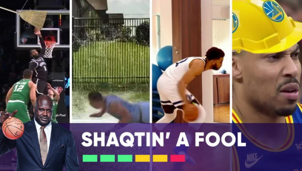 Komandos draugams kamuolį į galvas mėtantis D. Greenas – „Shaqtin' A Fool“ laureatas
