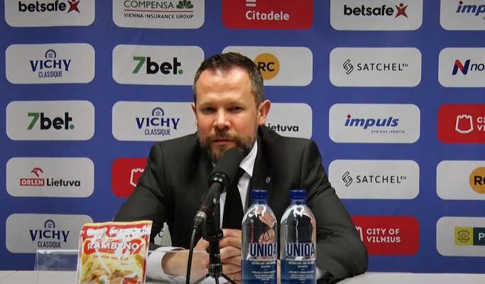 G. Žibėnas: „Tipinės atkrintamųjų rungtynės, to ir tikėjomės“ (VIDEO)