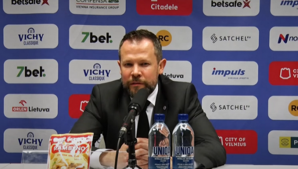 G. Žibėnas: „Tipinės atkrintamųjų rungtynės, to ir tikėjomės“ (VIDEO)