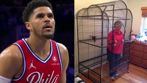 „76ers“ gerbėjas laikė narve močiutę, kol komanda nelaimės serijos