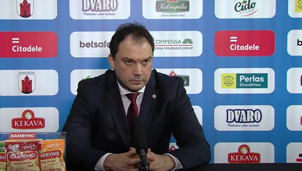 N. Čanakas: „Dukart per rungtynes vos nepralaimėjome“ (VIDEO)