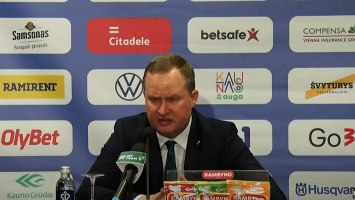 K. Maksvytis: „Gerai, kad laimėjome. Gal tai bus signalas prieš kitas rungtynes“