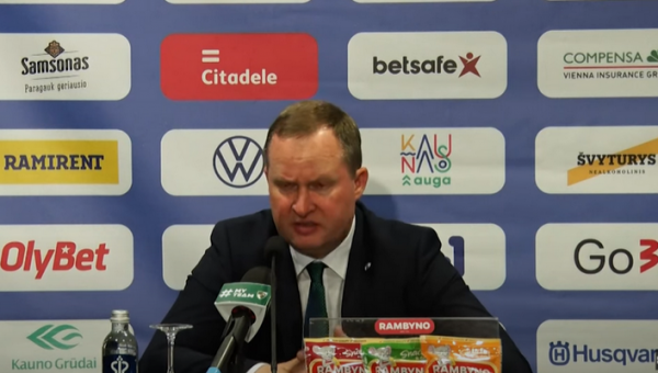 K. Maksvytis: „Gerai, kad laimėjome. Gal tai bus signalas prieš kitas rungtynes“