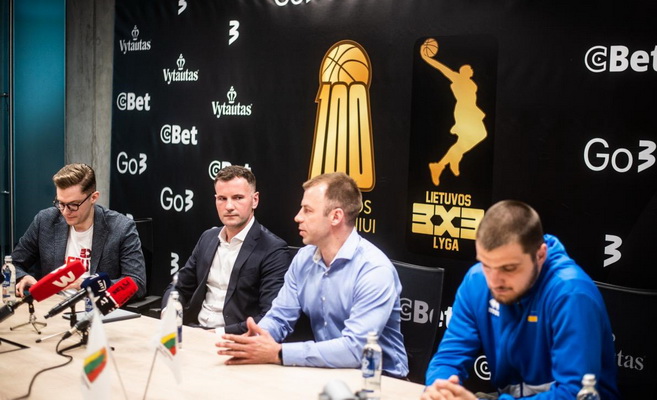 Startas duotas: Kaune pristatyta naujai kuriama Lietuvos 3×3 krepšinio lyga