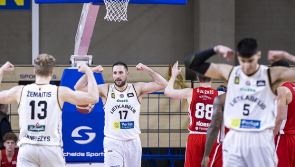 Visą mačą Utenoje kontroliavęs „Lietkabelis“ – per žingsnį nuo pusfinalio