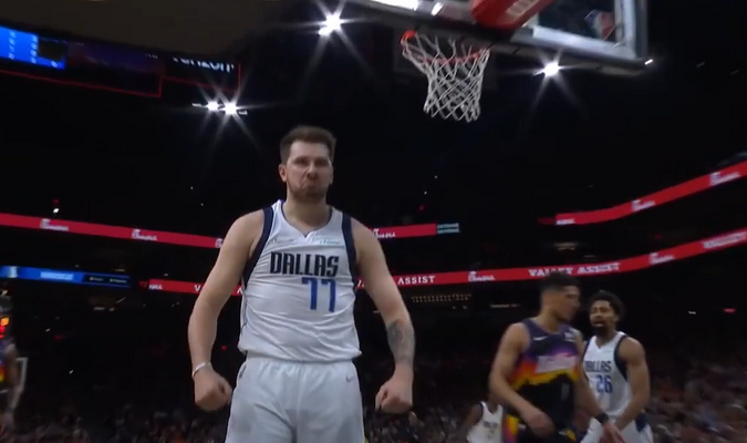 L. Dončičiaus ataka – įspūdingiausias NBA nakties momentas