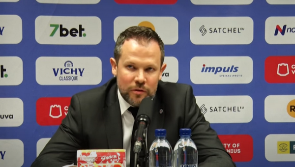 G. Žibėnas: „Buvome skolingi sirgaliams kąsnelį gero krepšinio“ (VIDEO)