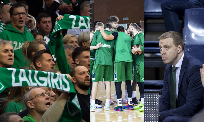 „Žalgirio“ fanai: „Žalgiris“ šiemet nebus LKL čempionais. Kas prisiims atsakomybę iš administracijos?“