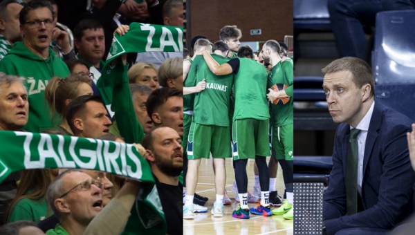 „Žalgirio“ fanai: „Žalgiris“ šiemet nebus LKL čempionais. Kas prisiims atsakomybę iš administracijos?“