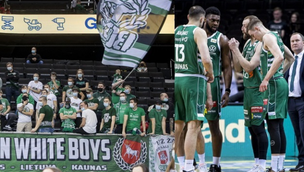 „Žalgirio“ fanų emocijos: „Gana šito cirko. Beviltiškai atrodo „Žalgiris“