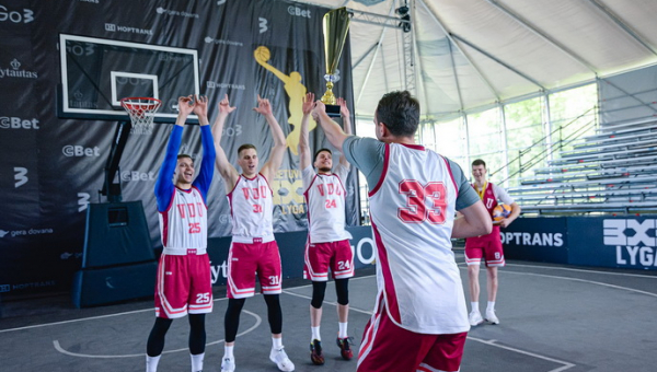 LSKL 3×3 aukso medaliai – VDU-1 vaikinams ir LSU merginoms