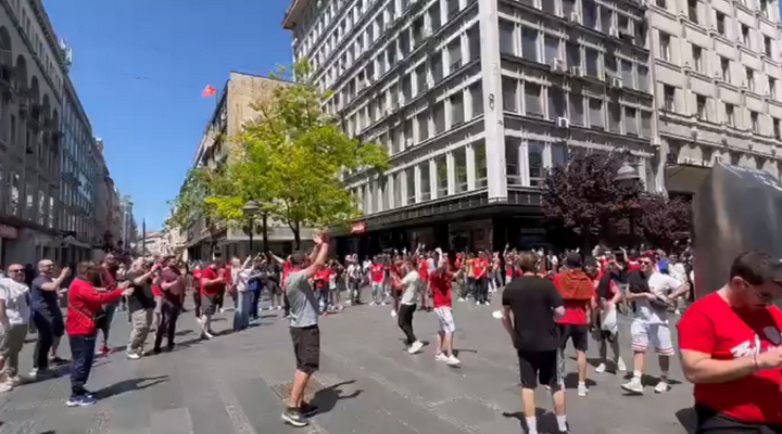 „Olympiacos“ Belgrade palaikys mažiausiai 11 tūkst. sirgalių